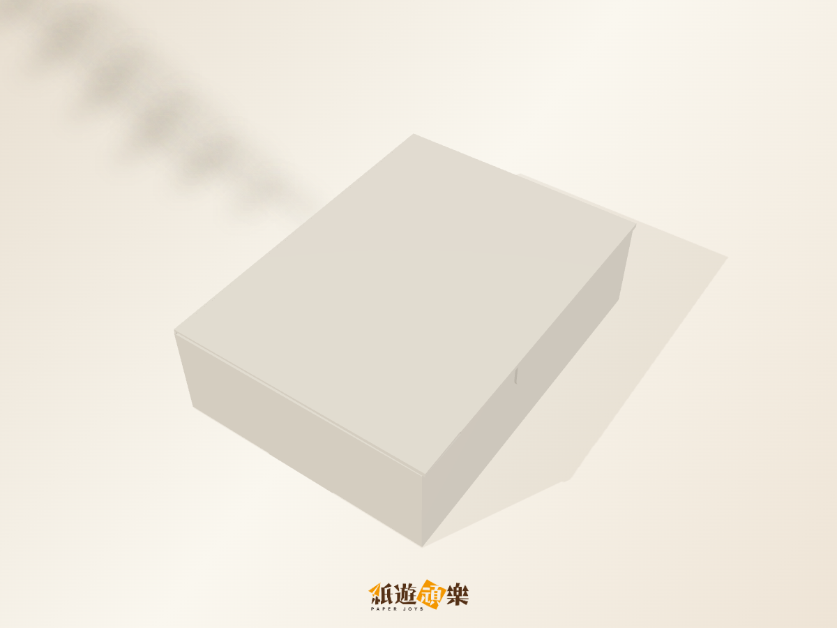 書型盒-鏤空 閉盒產品照