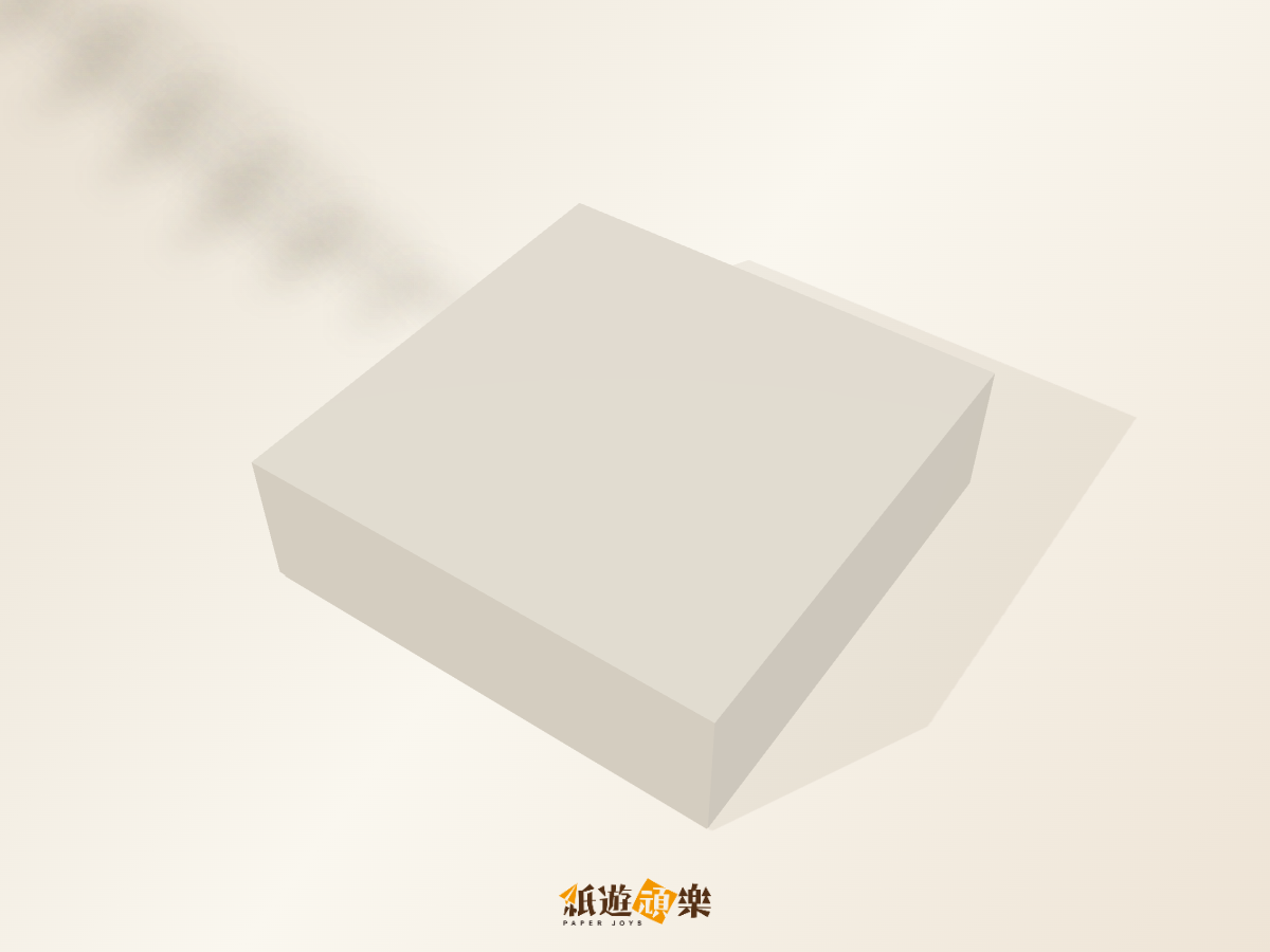 天地蓋盒-四宮格 閉盒產品照