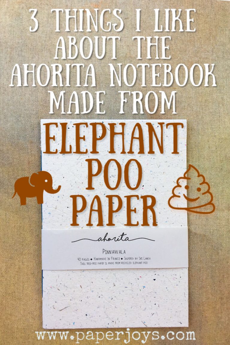 elephant poo paper notebook ahorita