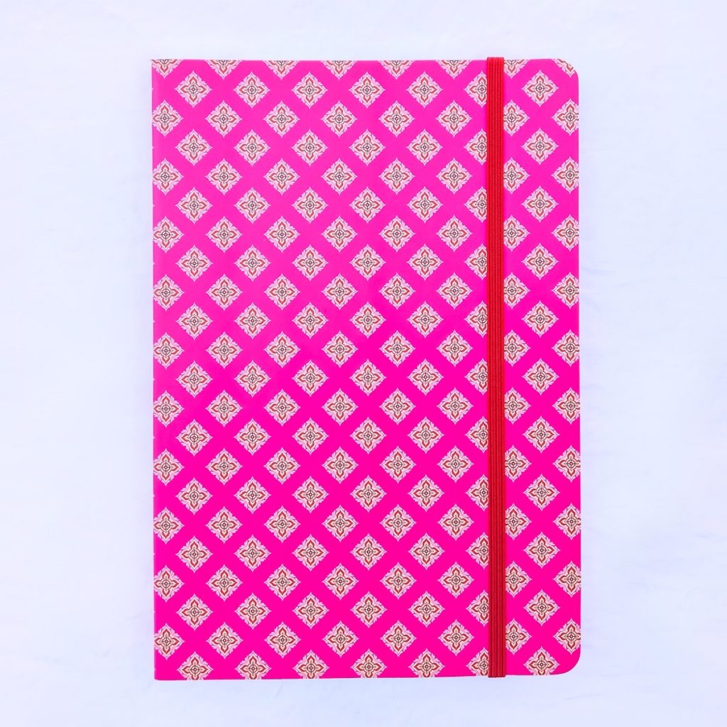 notebook by cedon germany energizing pink cover